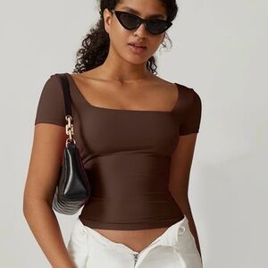 Brown top